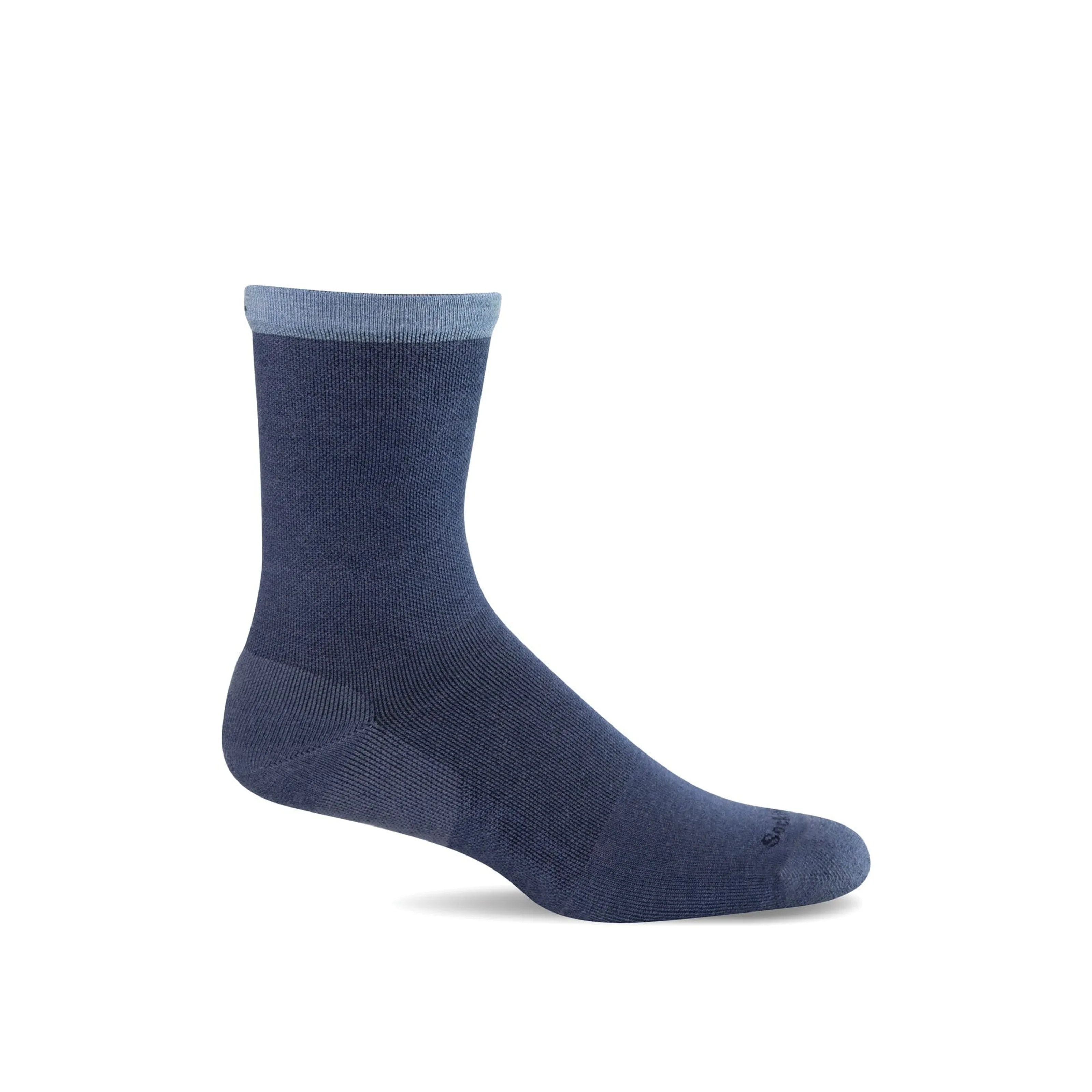 Sockwell Womens Plantar Cush Basic Crew Socks