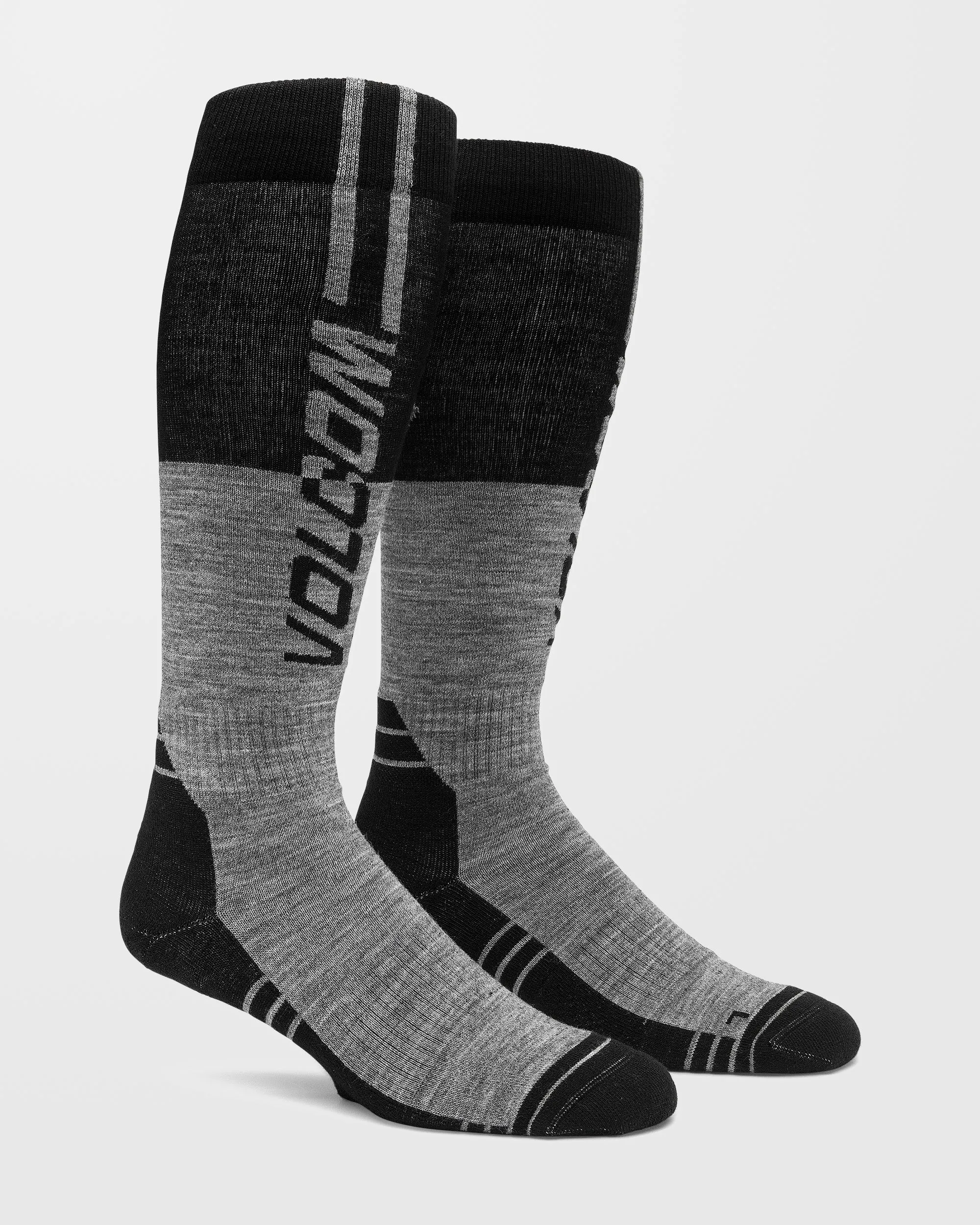 Splitz Wool Blend Otc Socks - Heather Grey