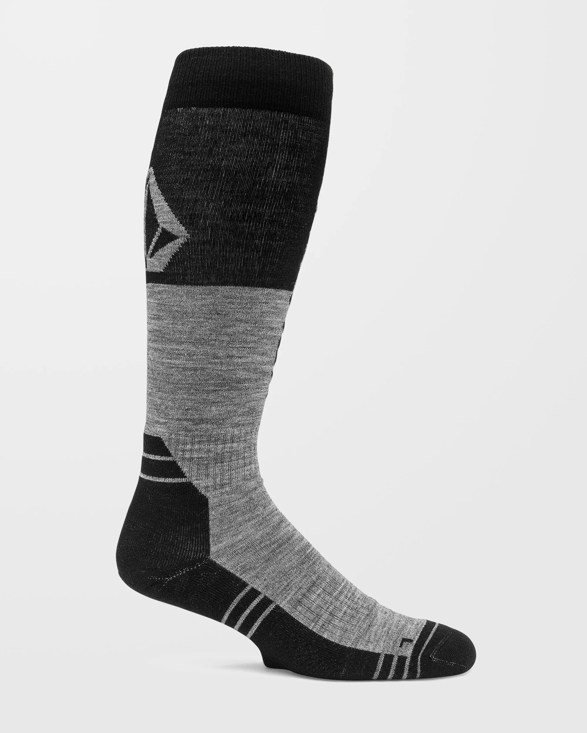 Splitz Wool Blend Otc Socks - Heather Grey