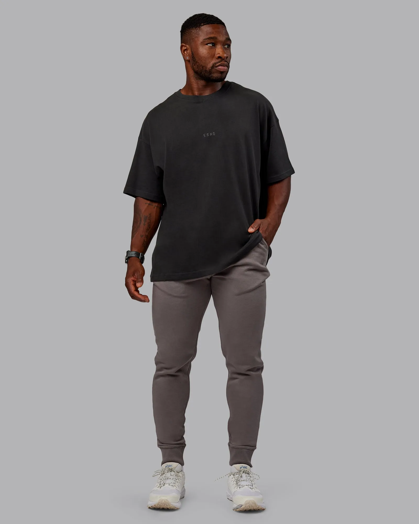 Terry Track Pants - Storm Front