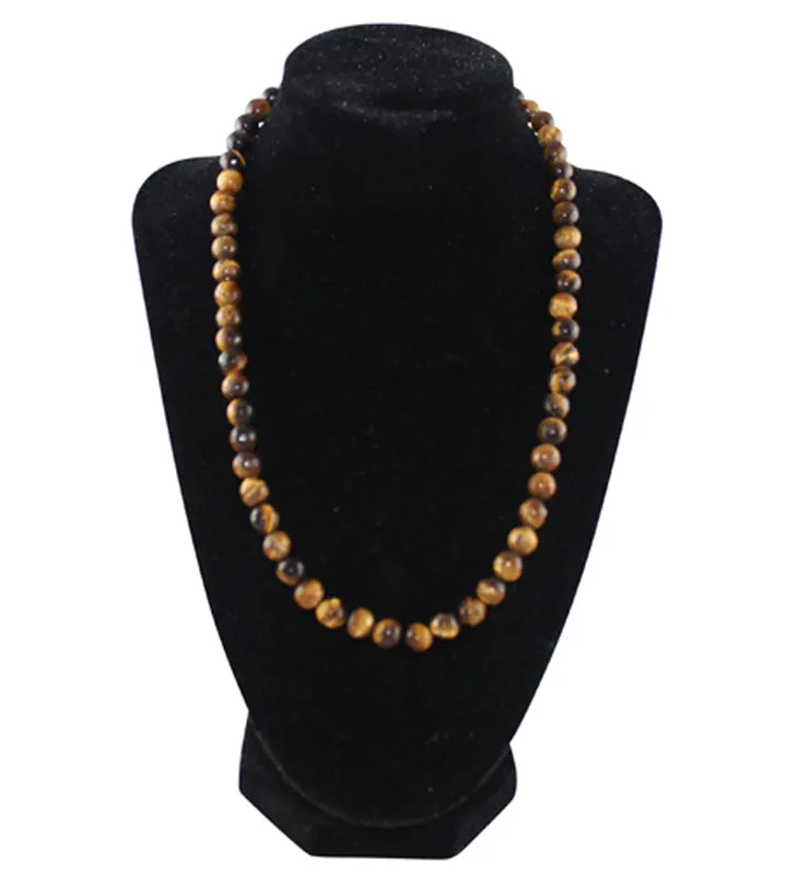 Tiger Eye Bead Necklace