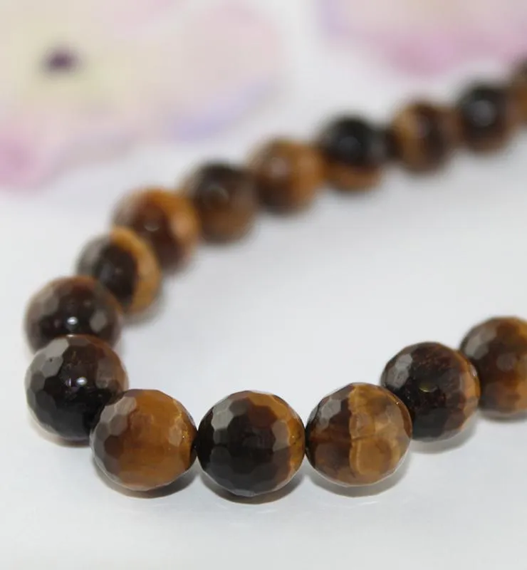Tiger Eye Bead Necklace