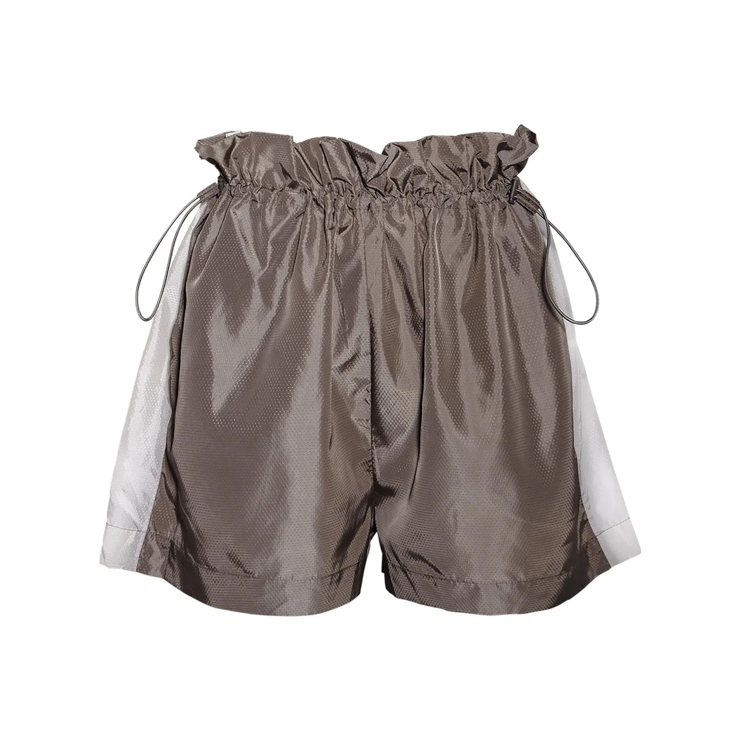 Track Shorts Shell - warm grey