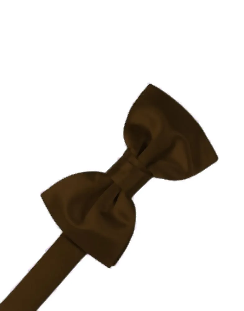 Truffle Luxury Satin Kids Bow Tie