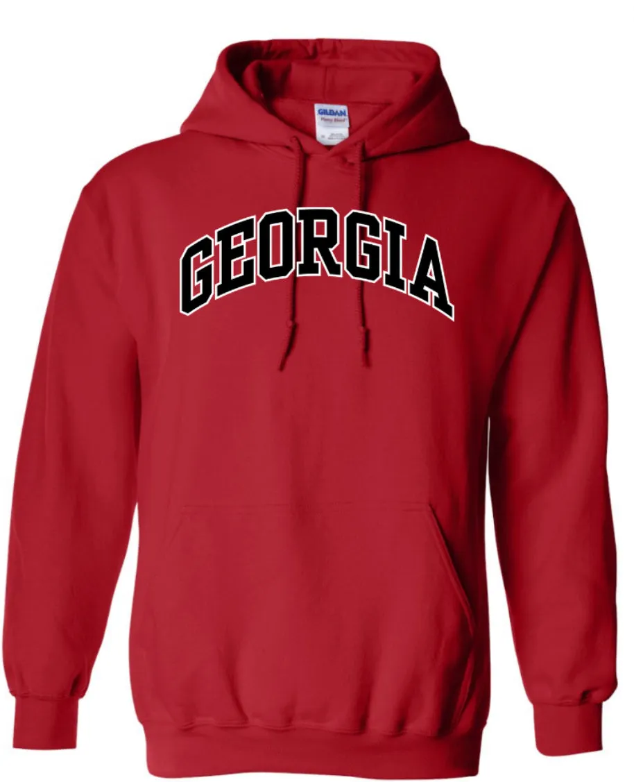 UGA Youth Arch Hoodie Sweatshirt
