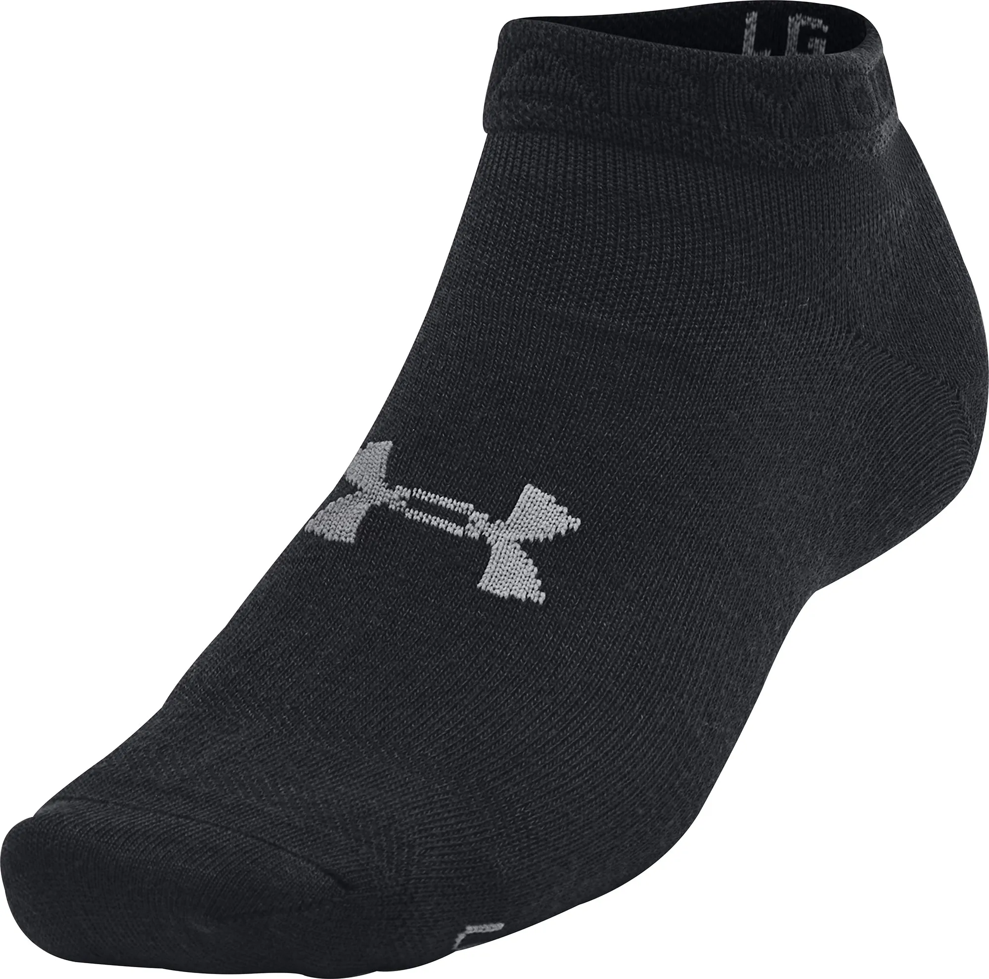 Under Armour Essentials (3 Pack) Low Socks - Black