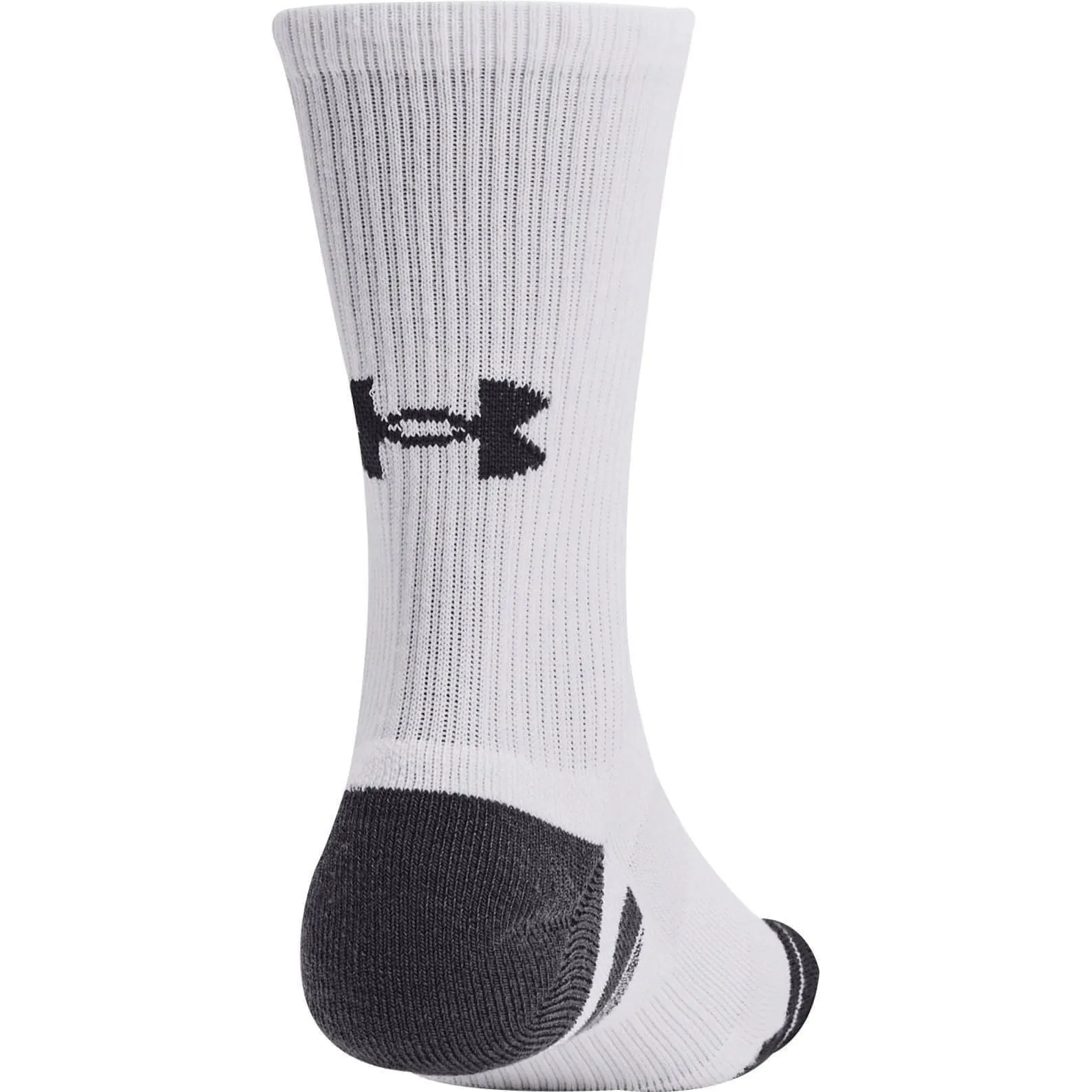 Under Armour Performance Tech (3 Pack) Crew Socks - White