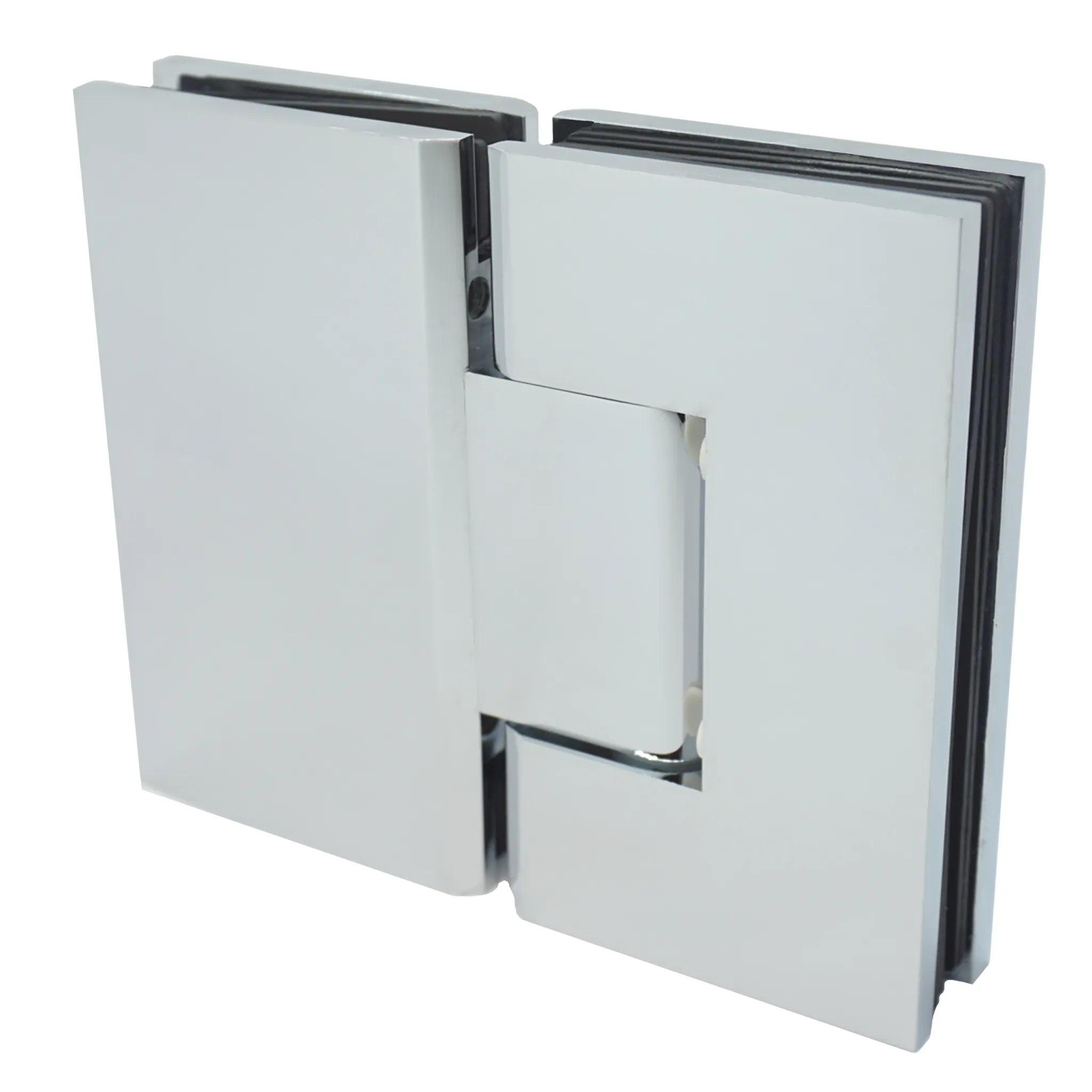 [VIV180] Square Heavy Duty - Glass Mount 180° (CH, BN, MBL, SB, PN, BBRZ, GM, ORB, W, AB, PB)