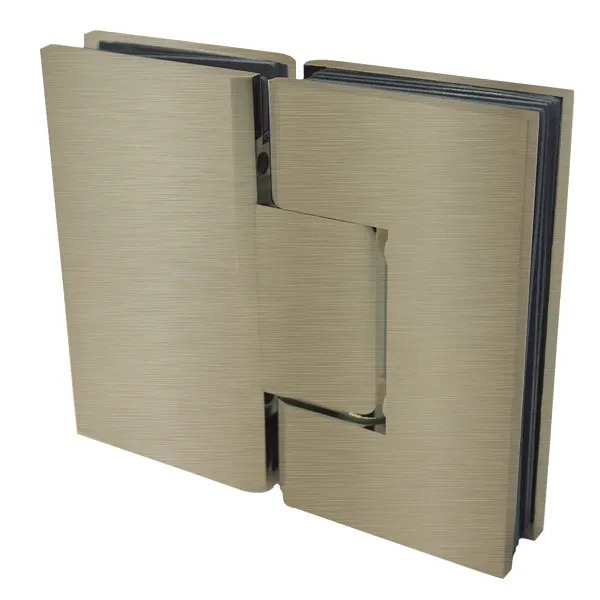 [VIV180] Square Heavy Duty - Glass Mount 180° (CH, BN, MBL, SB, PN, BBRZ, GM, ORB, W, AB, PB)