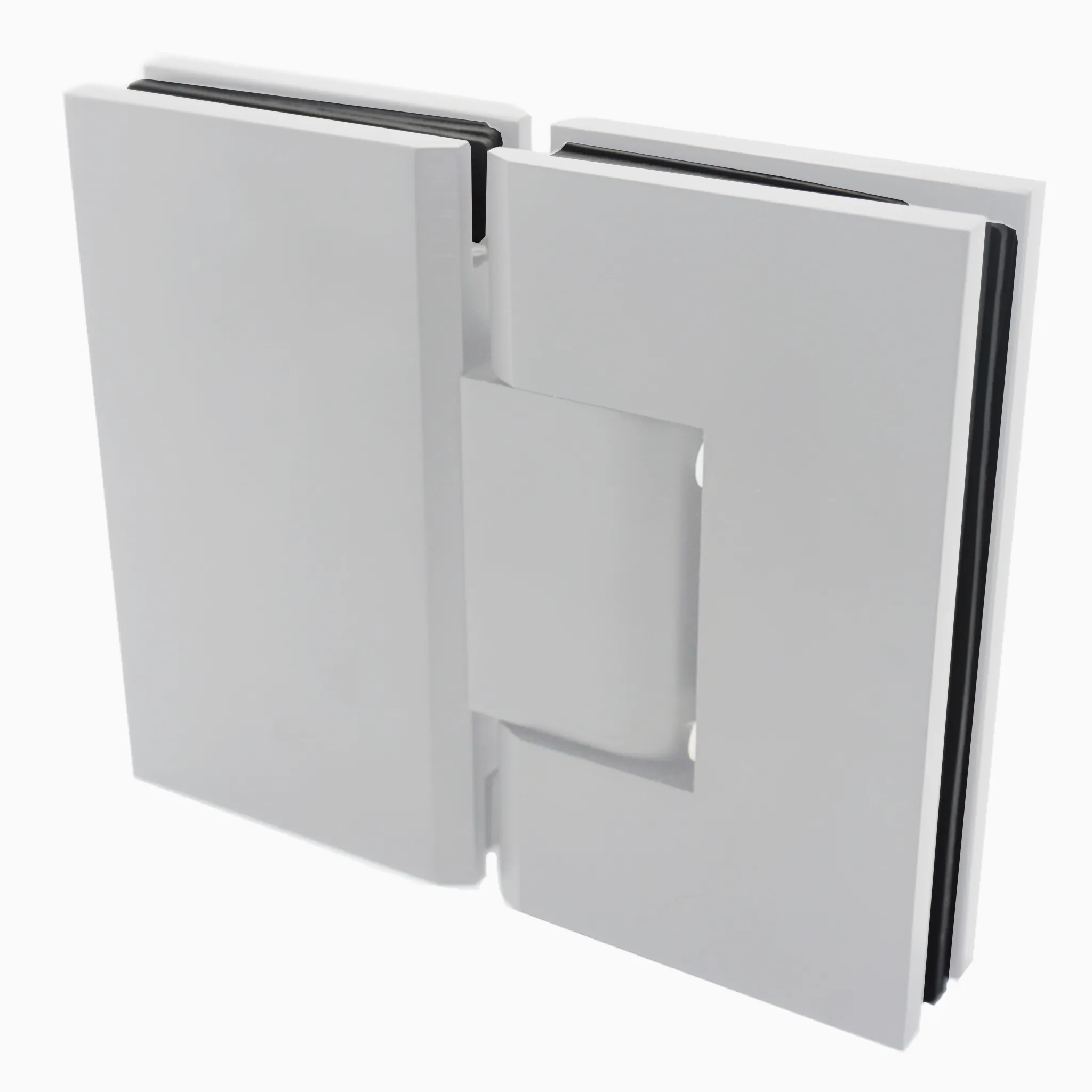 [VIV180] Square Heavy Duty - Glass Mount 180° (CH, BN, MBL, SB, PN, BBRZ, GM, ORB, W, AB, PB)