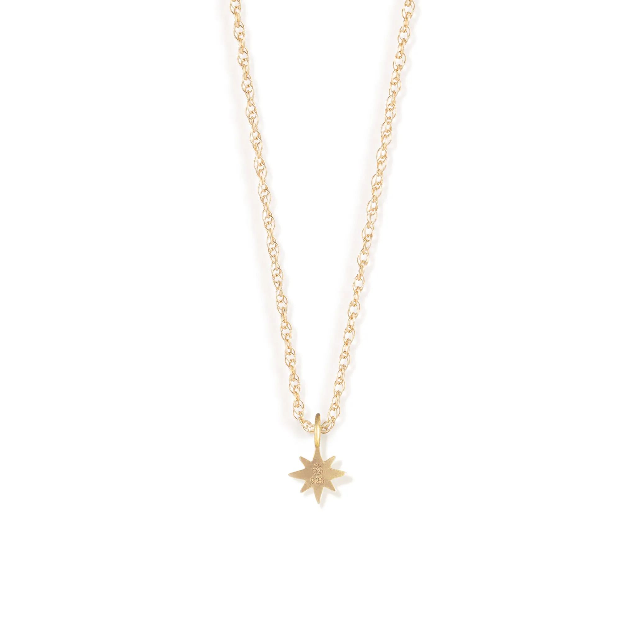White Topaz Capella Pendant Necklace