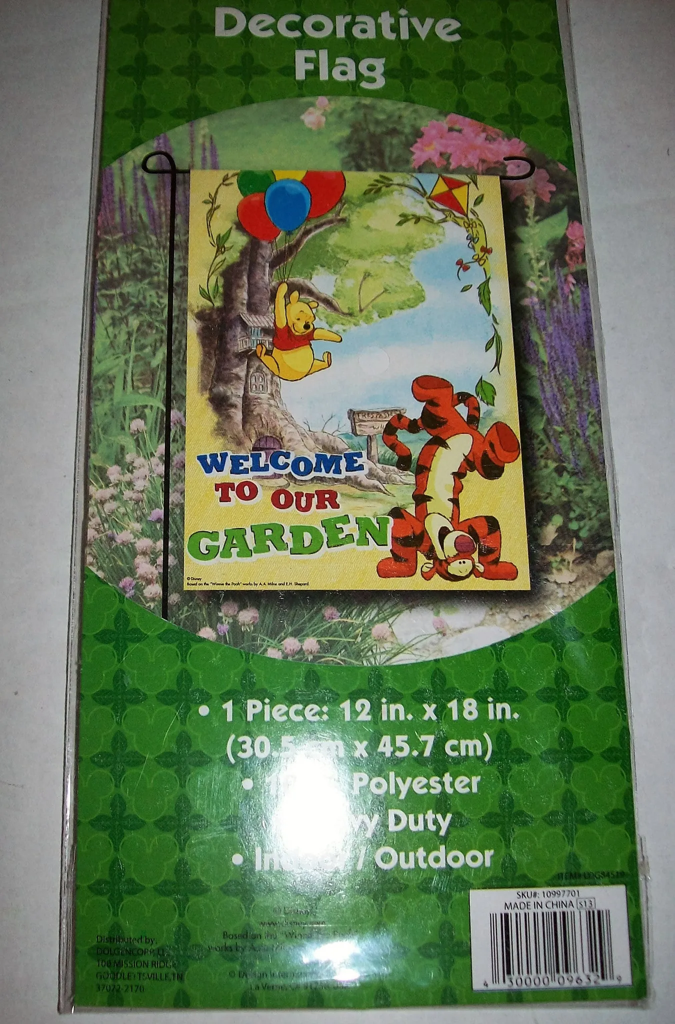 Winnie The Pooh Garden Flag